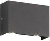 Fischer & Honsel 30378 LED Outdoor Wandleuchte Nairobi Schwarz 12cm 3000K IP54 Bild 2