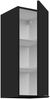 Küchen Hängeschrank 30 cm SIENA Schwarz Küche Küchenzeile Küchenblock Bild 2