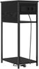 vidaXL Nachttisch Schwarz Eichen-Optik 41 x 28 x 76 cm Holzwerkstoff 859575 Bild 2