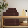 vidaXL Gästetücher FROGN 2 Stk. Braun 30x50 cm 360 g/m² 136755 Bild 3
