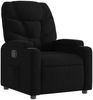 vidaXL Relaxsessel Schwarzer Stoff 3205610 Bild 2