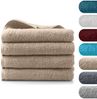 BARBONS Badetücher Duschtücher Set, Handtücher 4-tlg 70x140cm Badetuch, Handtuch, (4-St), Walkfrottee, 100% Baumwolle, saugstark, weich Bild 4