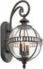 Außenleuchte, Wandlampe, Metall Glas, Höhe 48,9 cm Bild 2
