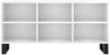 vidaXL TV-Schrank Hochglanz-Weiß 103,5x30x50 cm Holzwerkstoff 826998 Bild 4