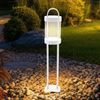 LED Außen-Stehleuchte, Alu, weiß, H 65 cm Bild 3