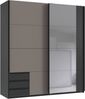 Wimex Schwebetürenschrank Emden moderner Kleiderschrank mit Spiegel und Schubladen BESTSELLER Schlafzimmer Schrank Garderobenschrank mit Schwebetüren Topseller Bild 2