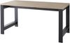 Schreibtisch >Jasmin< in Graphit - 160x76x80cm (BxHxT) Bild 2