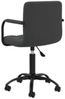 vidaXL Esszimmerstühle 6 Stk. Drehbar Schwarz Samt 3088020 Bild 5