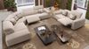 Sofanella Wohnlandschaft LENOLA Stoffgarnitur Sofalandschaft Ecksofa in Cognac XL: 332 Breite x 109 Tiefe Bild 4