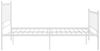 vidaXL Bett Weiß Metall 120x200 cm [324953] Bild 3