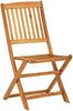 vidaXL 3-tlg. Garten-Essgruppe Klappbar Massivholz Akazie 3206331 Bild 5