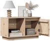 vidaXL TV-Schrank 74x35x44 cm Massivholz Kiefer 814334 Bild 3