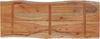 vidaXL Tischplatte 90x40x2,5 cm Rechteckig Massivholz Akazie Baumkante 370611 Bild 4