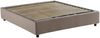 Dmora Doppelbett Alaksir, Bettkasten aus Stoff, Öffnung vorne, inklusive Matratze 140x200 cm, 100 % Made in Italy, taubenGrau Bild 5