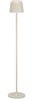 EGLO LED Akku Stehlampe Mannera-L, kabellose Standleuchte touch dimmbar, Lampe Wohnzimmer aus Metall in Beige, Lampe für außen und innen, IP54 Bild 3