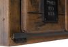 Wandregal Mango 130x25x35 braun lackiert RAILWAY #465 Bild 5
