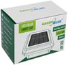 GreenBlue LED Gartenleuchte Solarmastleuchte für Zaun Outdoor geeignet, LED fest integriert, Warmweiß, solarbetriebene LED Gartenlampe für Garten und Zaun wetterfest Bild 3