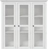 vidaXL Highboard BODO Weiß 115,5x43x200,5 cm Massivholz Kiefer 3206451 Bild 4