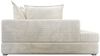 Ecksofa Couchgarnitur Sofa OSKAR in Stoff Tilia Grau Ottomane Links Bild 5
