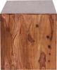 Couchtisch Massivholztisch AMAR 110x45 cm Holz Sheesham Landhaus-Stil Bild 4