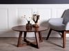 House Nordic Couchtisch, Nussbaumfurnier, ø75x36 cm Bild 5