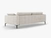 Micadoni Sofa Bemy 4-Sitzer Strukturierter Stoff Beige Bild 3