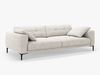 Micadoni Sofa Bemy 4-Sitzer Strukturierter Stoff Beige Bild 2