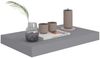 vidaXL Schwebende Wandregale 4 Stk. Grau 40x23x3,8cm MDF 323849 Bild 3