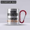 Trendation Thermotasse Meister Prüfung Bestanden Geschenk Meisterprüfung Edelstahl Tasse Mann Bild 1