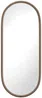 Vente-unique - SHAXI Spiegel Holz, Platte Braun - B 3 cm x H 120 cm x L 50 cm Bild 2