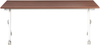 Zusammenklappbarer Schreibtisch BENDI Dunkelbraun 180 cm 60 cm Bild 4