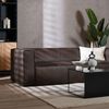 Bronx71 Ledersofa Memphis 3-Sitzer braun Bild 4