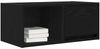 vidaXL TV-Schränke 2 Stk. Schwarz Eichen-Optik 60x31x25,5 cm 861439 Bild 4