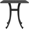 vidaXL Gartentisch Schwarz 53x53x53 cm Aluminiumguss 4002820 Bild 5