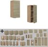 Hängeschrank Fame-Line Eiche Paneel 30 cm Vicco Bild 5