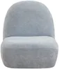 Vente-unique - MALDANO Sessel Stoff Blau - B 60,5 cm x H 58,5 cm x L 52,5 cm Bild 2