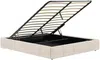 Vente-unique - NULOX Lattenrost und Bettrahmen Stoff Beige - B 192 cm x H 30 cm x L 214 cm Bild 4
