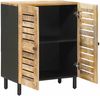 vidaXL Stauraumschränke 60 x 33 x 75 cm Massivholz Mango Natur 4018846 Bild 3
