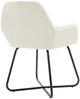vidaXL Esszimmerstühle 2 Stk. Creme Samt 249806 Bild 5