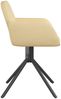 Esszimmerstühle 2 Stk. Drehbar Creme Samt, Drehbar [344749] Bild 5