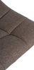 Barhocker DUBAI - Taupe, Stoff, Chrom Barhocker mit Lehne Barstuhl Tresenhocker Tresenstuhl Kneipenhocker Kneipenstuhl Bild 4