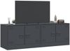vidaXL TV-Schränke 2 Stk. Anthrazit 67x39x44 cm Stahl 841636 Bild 4