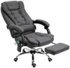 MC Star Bürostuhl mit Massage- und Wärmefunktion, ergonomisch, 6 Massagepunkte (Fußstütze, Fernbedienung, Polyester, 65 x 160 x 104 cm, Grau) Bild 5