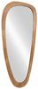 riess-ambiente Wandspiegel ORGANIC 120cm braun – Eichenholz-Design, vertikal, Dekoration (Einzelartikel, 1-St), organische Form mit Holzoptik – ideal für Wohn- oder Schlafbereich Bild 2