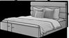 Eltap Caramel Bett (Soft 17) 140x200 Metallrahmen/Gaslift/Box Bild 2