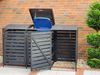 promadino Mülltonnenbox Vario V, für 3 x 240 l, anthrazit Bild 4