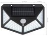 Solarlampen für Außen mit Bewegungsmelder und 100 weißen LED | 3 Funktionsmodi (2 Leuchten) Bild 5