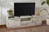 Dmora Fernsehschrank Morrigan, Ständer für Wohnzimmerfernseher, Niedriges Wohnzimmer-Sideboard, TV-Ständerbasis, 160x30 h42 cm, Marmor Bild 2
