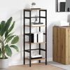 Bücherregal | Standregal Artisan-Eiche 40 x 29,5 x 115 cm Holzwerkstoff Bild 2