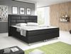 Boxspringbett Nizza 180x200 cm Kunstleder Schwarz Bild 2